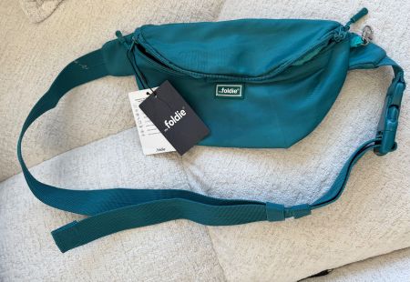 Foldie Crossbody/ Belt Bag Anti-Diebstahl Tasche – Teal/Petr