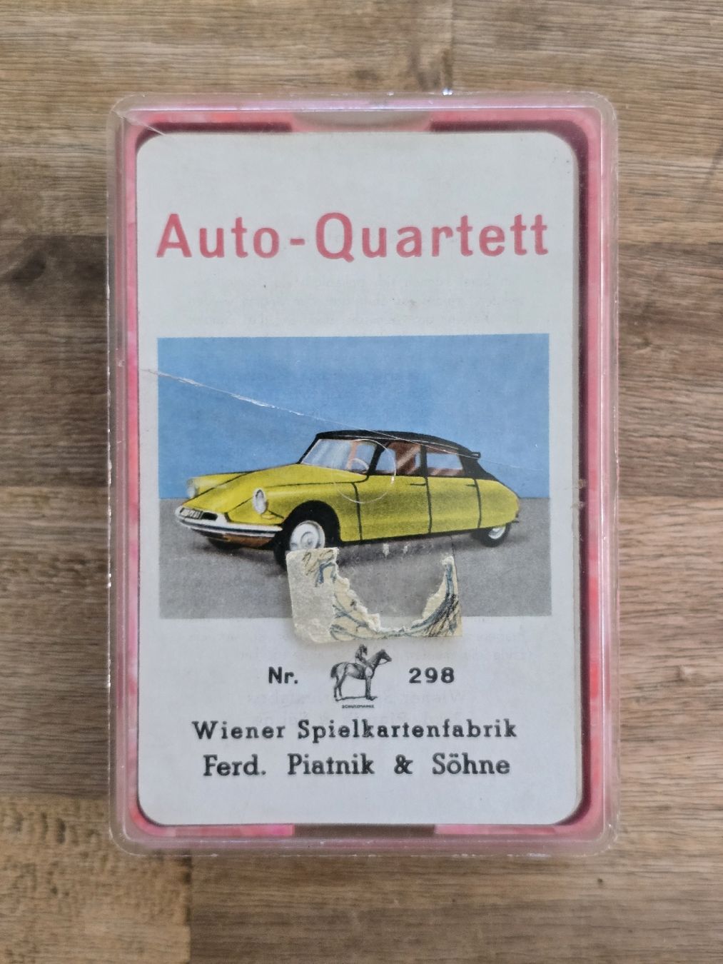 Spiele: Auto Quartett Nr.298 Piatnik&Söhne 1962 – Gebraucht aus Güttingen von Odhin 1