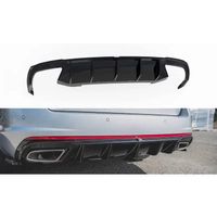 Diffuseur Skoda Octavia RS Mk3 / Mk3 FL  Noir brillant
