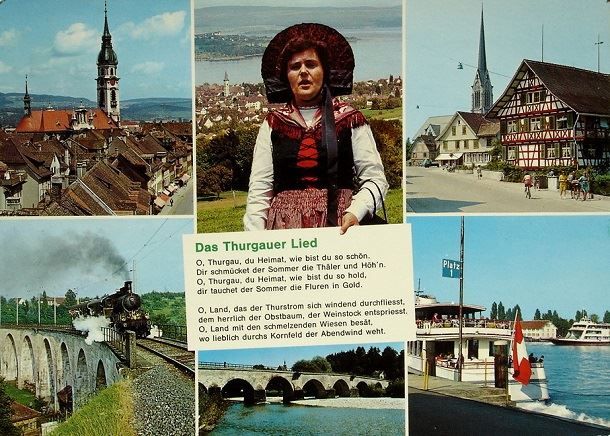 Cartoline postali: Das THURGAU Lied – Nuovo (secondo la descrizione) da Jona venduto da philajona