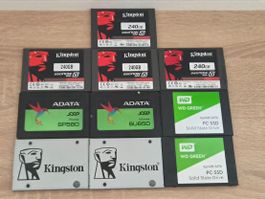 10 x 240 SSD 2,5 Zoll SATA