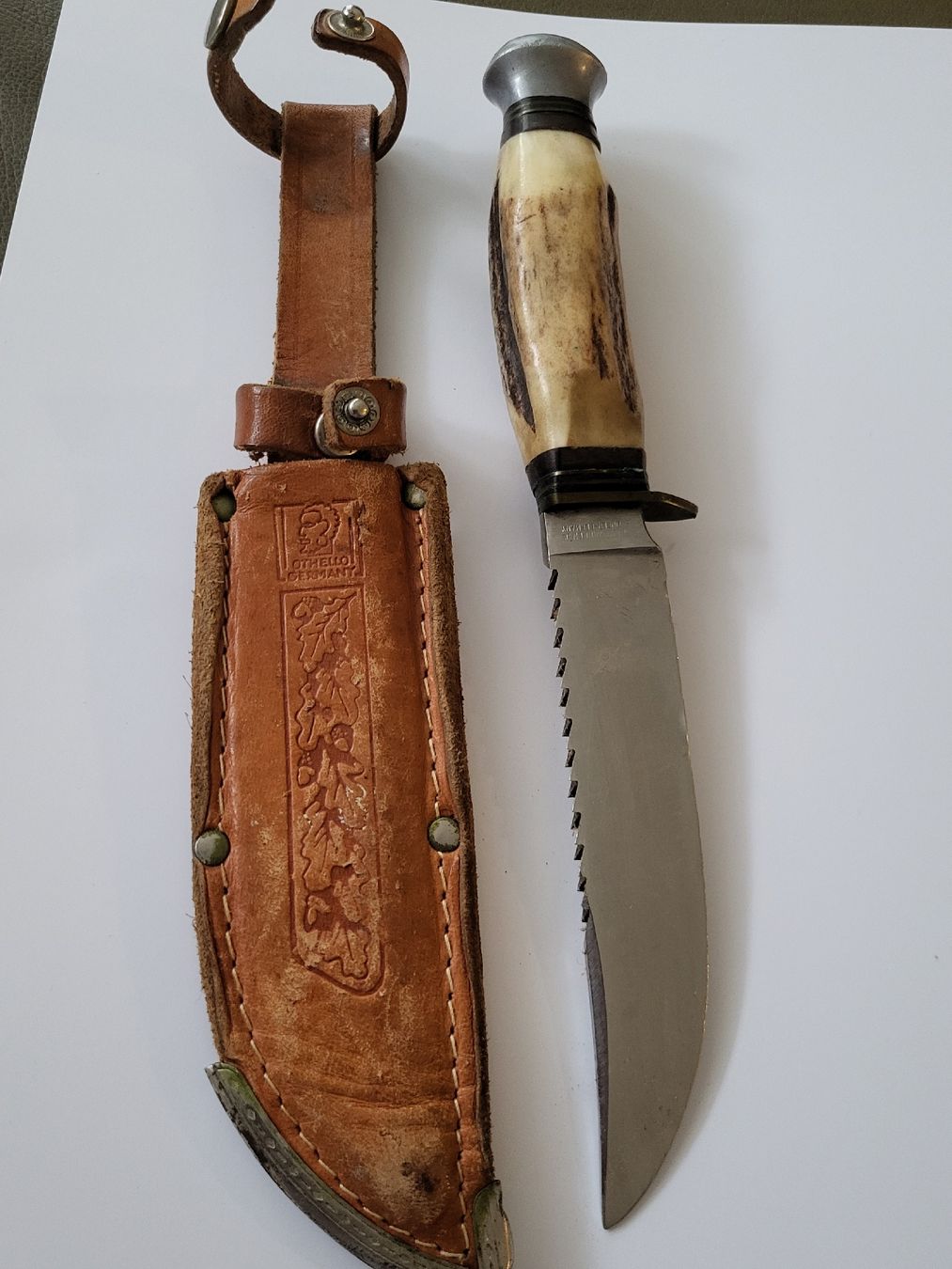 Solingen Zubehör: Dolch Othello Solingen Rostfrei Anton Wingen Jr mit Scheide – Gebraucht aus nunningen von mic_88k2