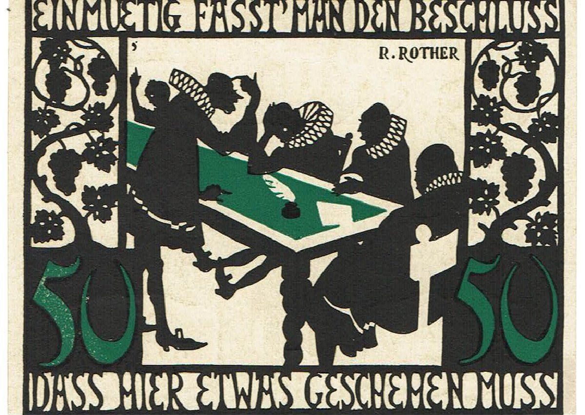 Banconote: Kitzingen 50 Pfennige01.03.1921 VZ+ – Usato da Steffisburg venduto da ber_8htf 1