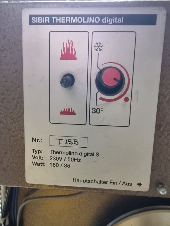 Ölofen Thermolino Digital, Toby Ölpumpe, 1000 L Tank+Wanne (Gebraucht ...
