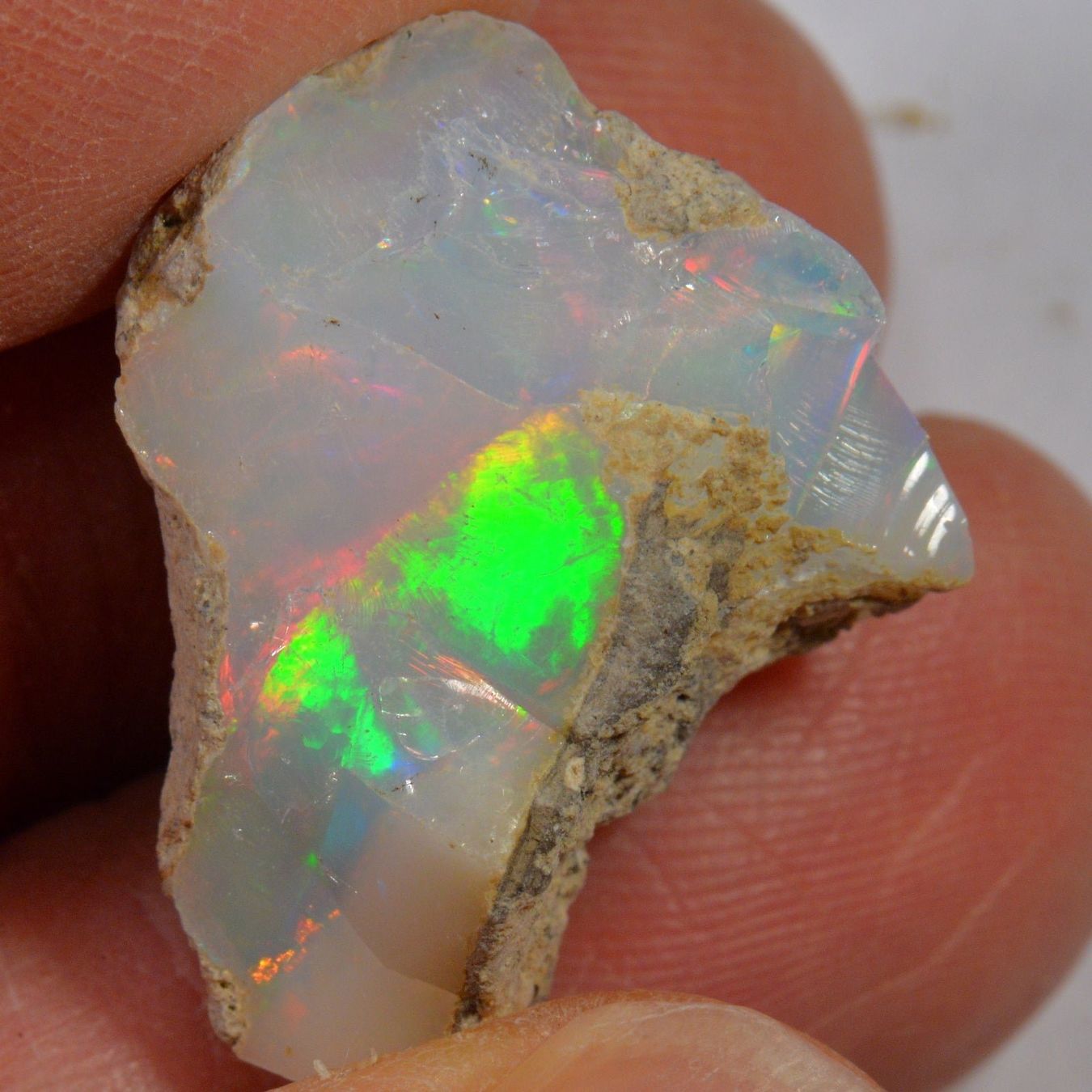 Pietre preziose: 19.7 Karat - Roher Äthiopischer Welo Opal – Nuovo (secondo la descrizione) da Rüti ZH venduto da DeinOpal 4