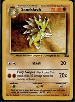 Sandslash 41/62 Fossil
