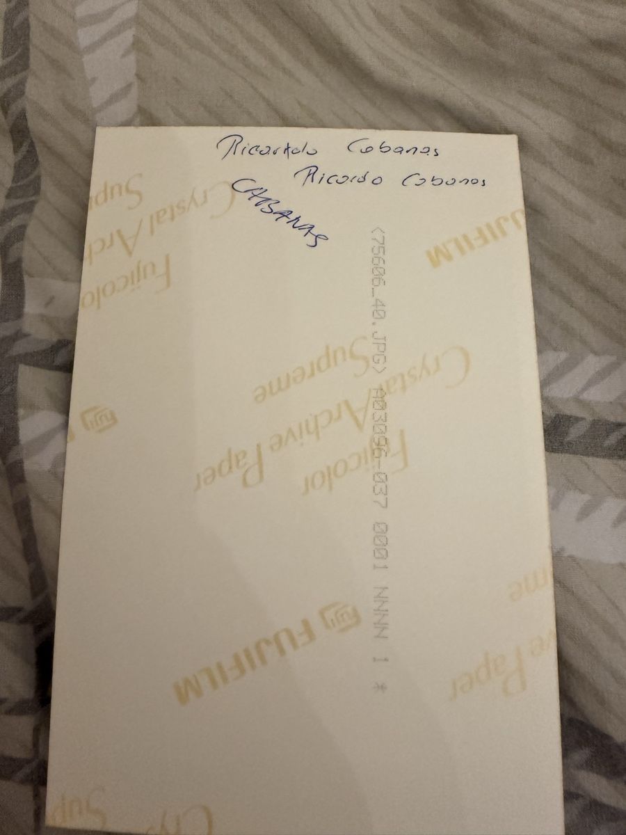 Autogramme: Autogramm Ricardo Cabanas GC – Gebraucht aus Rüschlikon von andi_841 1