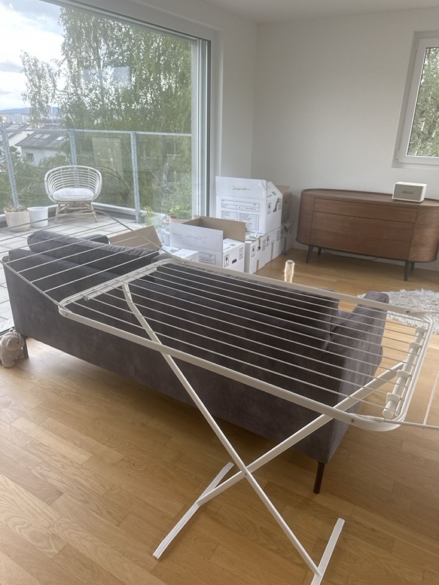Wäscheständer: Clothes Drying Rack White Good Condition – Gebraucht aus Buchs ZH von jil_p79h 2