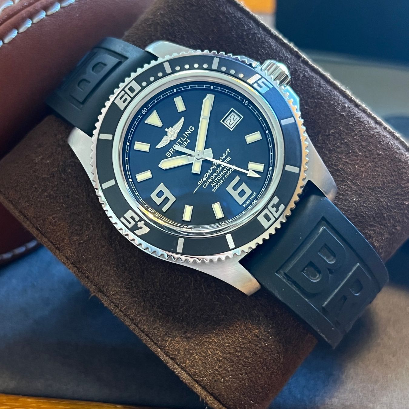 Breitling Orologi: FLASH SALE Breitling Superocean 44 Full Set A1739102/BA77 – Usato da Carouge GE venduto da Watchaser 7