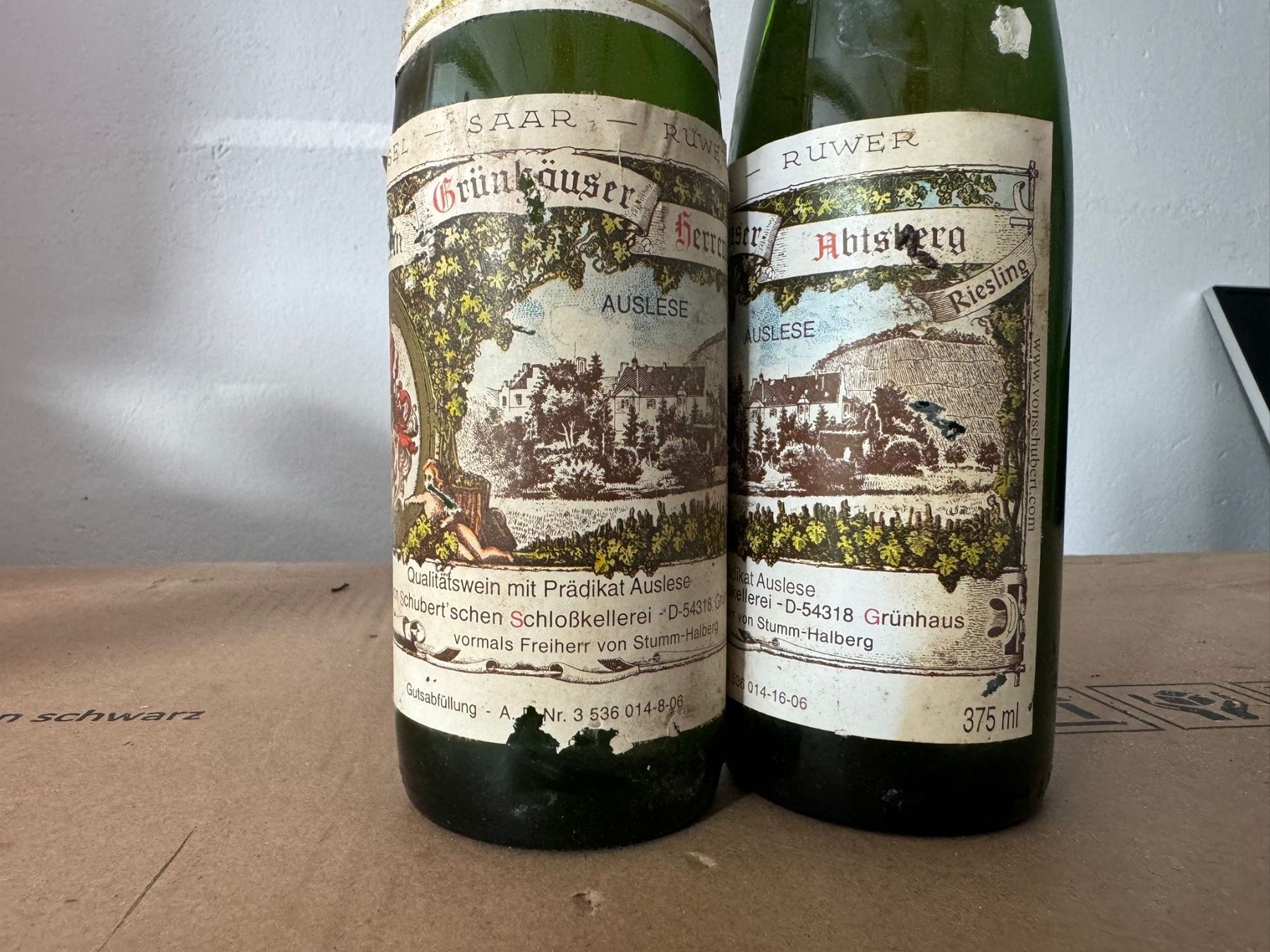 Vins: 2 Fl. Grünhäuer Auslese – D'occasion à Dietikon par Nesh 1