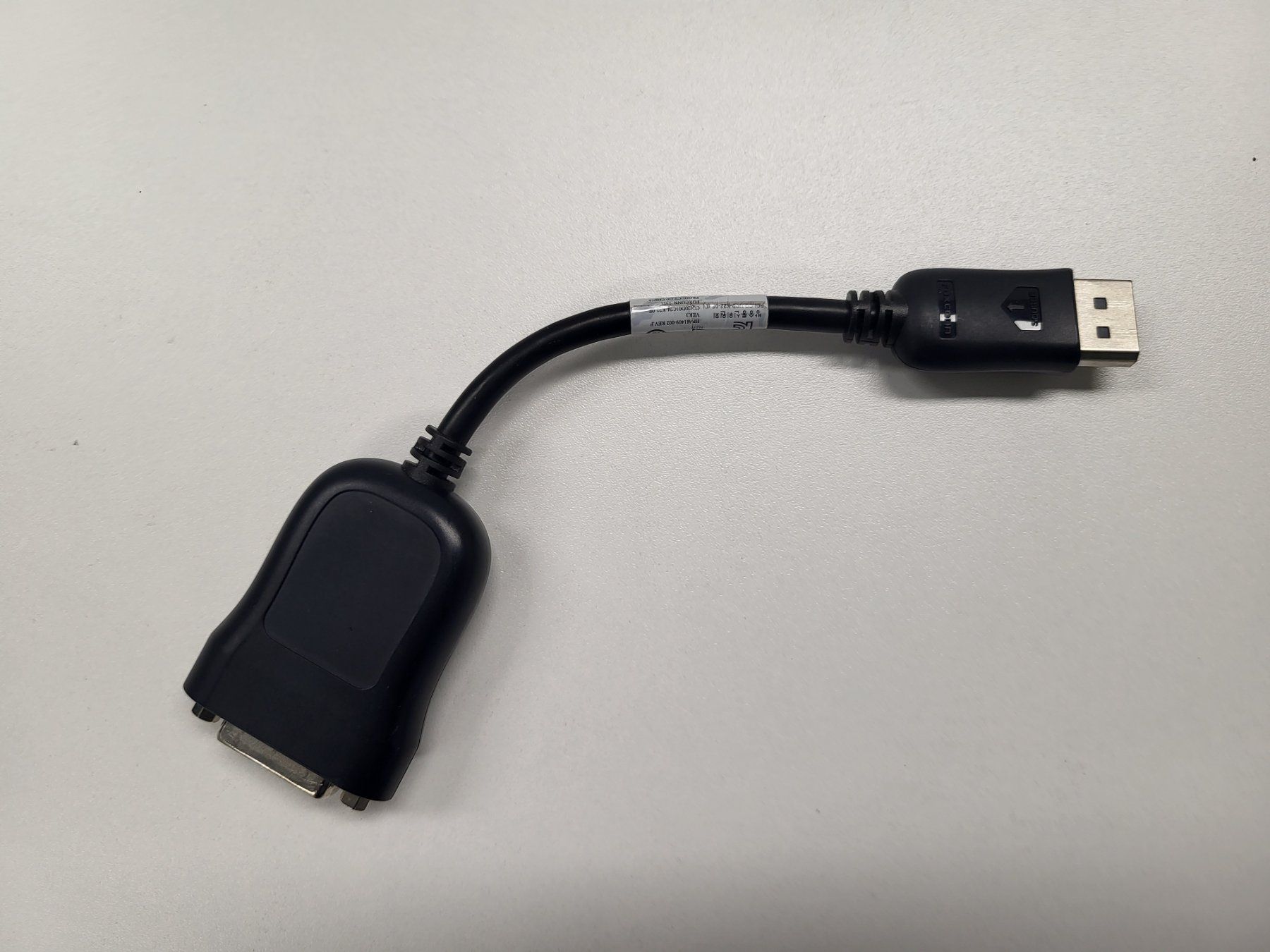 Unità & Adattatore: Displayport zu DVI-D Adapter, 20 cm lang, Schwarz – Usato da Wald ZH venduto da 89kingle