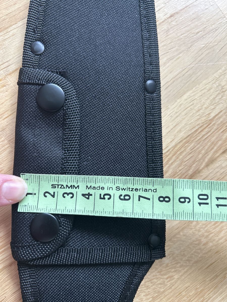 Stichwaffen: Universal Knife Sheath 8.5"  Black Oxford Cloth Ca – Neu und originalverpackt aus Nyon von Iamher 1