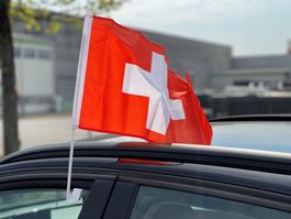 Autofahne - Schweiz (2 Stk.)