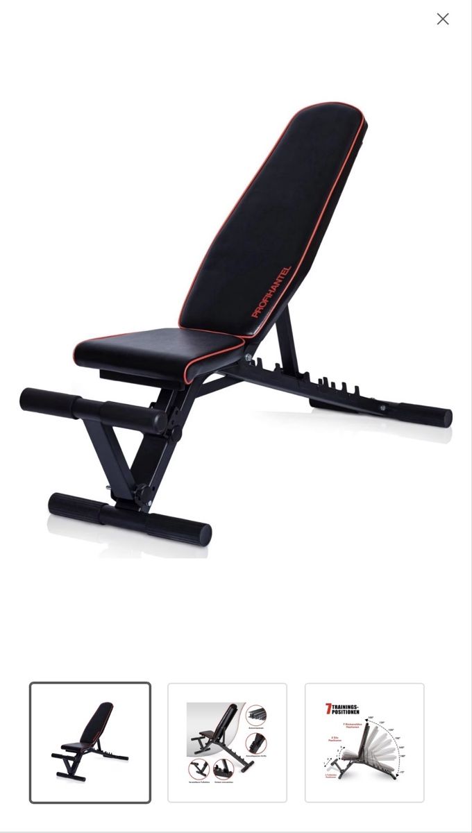 Hometrainer: Profihantel Hantelbank – Usato da Worben venduto da Warumnidso 2