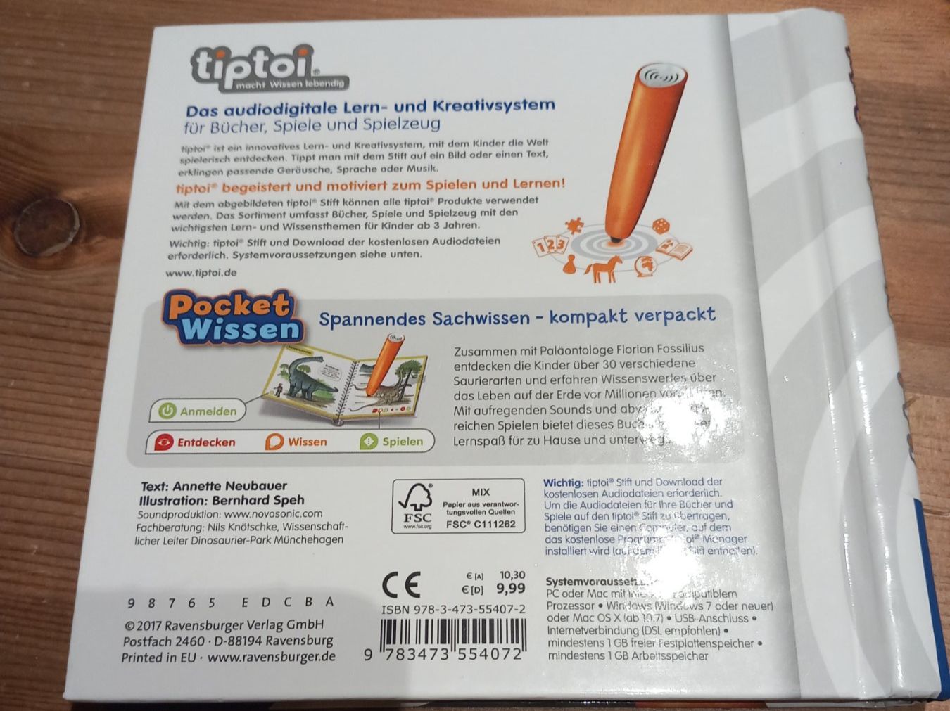 Libri: Tiptoi Buch "Dinosaurier" - Pocket Wissen - Ravensburger – Usato da Zürich venduto da ann_6j7t 1