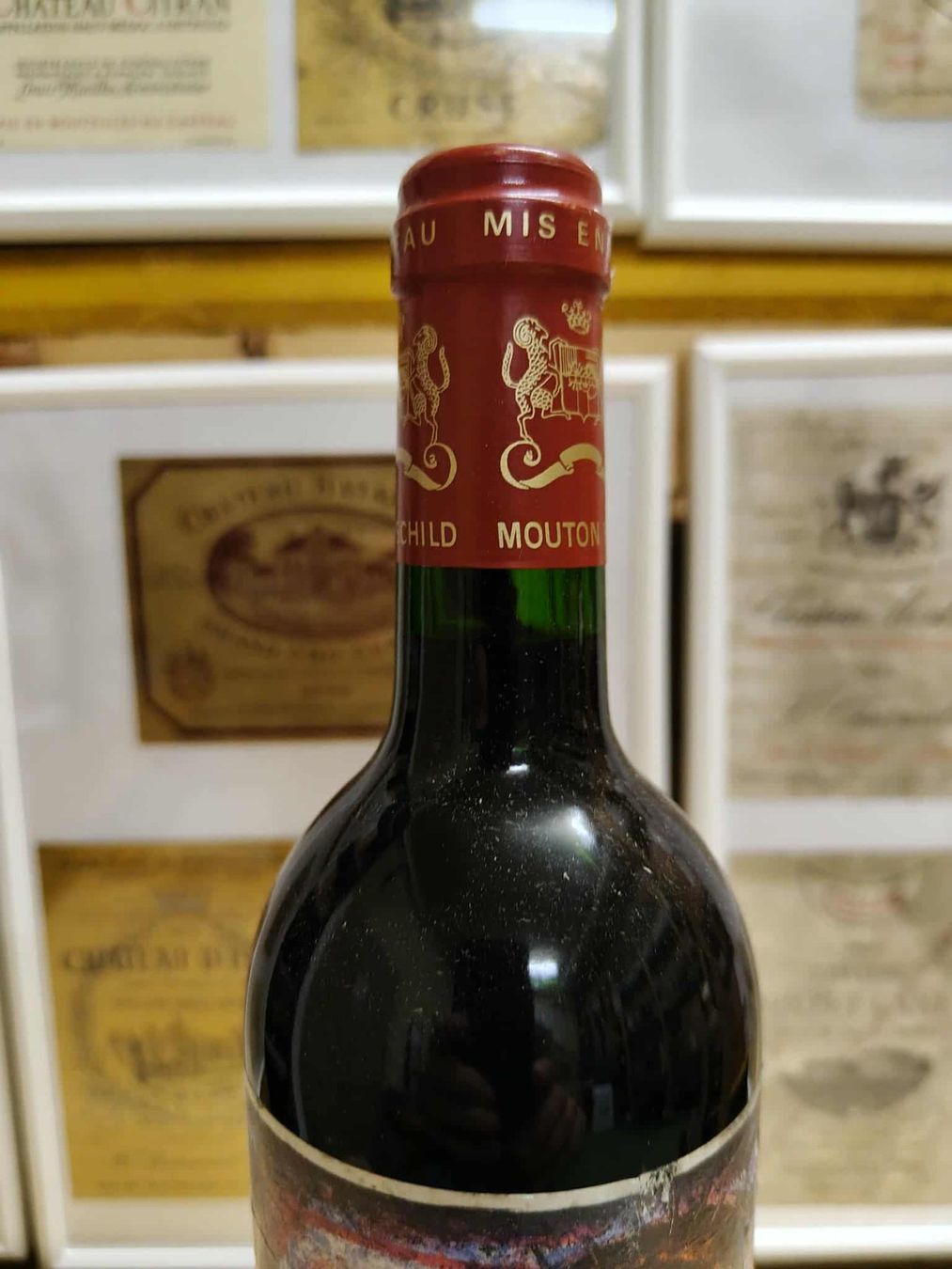 Mouton Rothschild Vino: 1998 CHATEAU MOUTON ROTHSCHILD – Nuovo e nell'imballaggio originale da Münchenstein venduto da weinundspirituosen 4