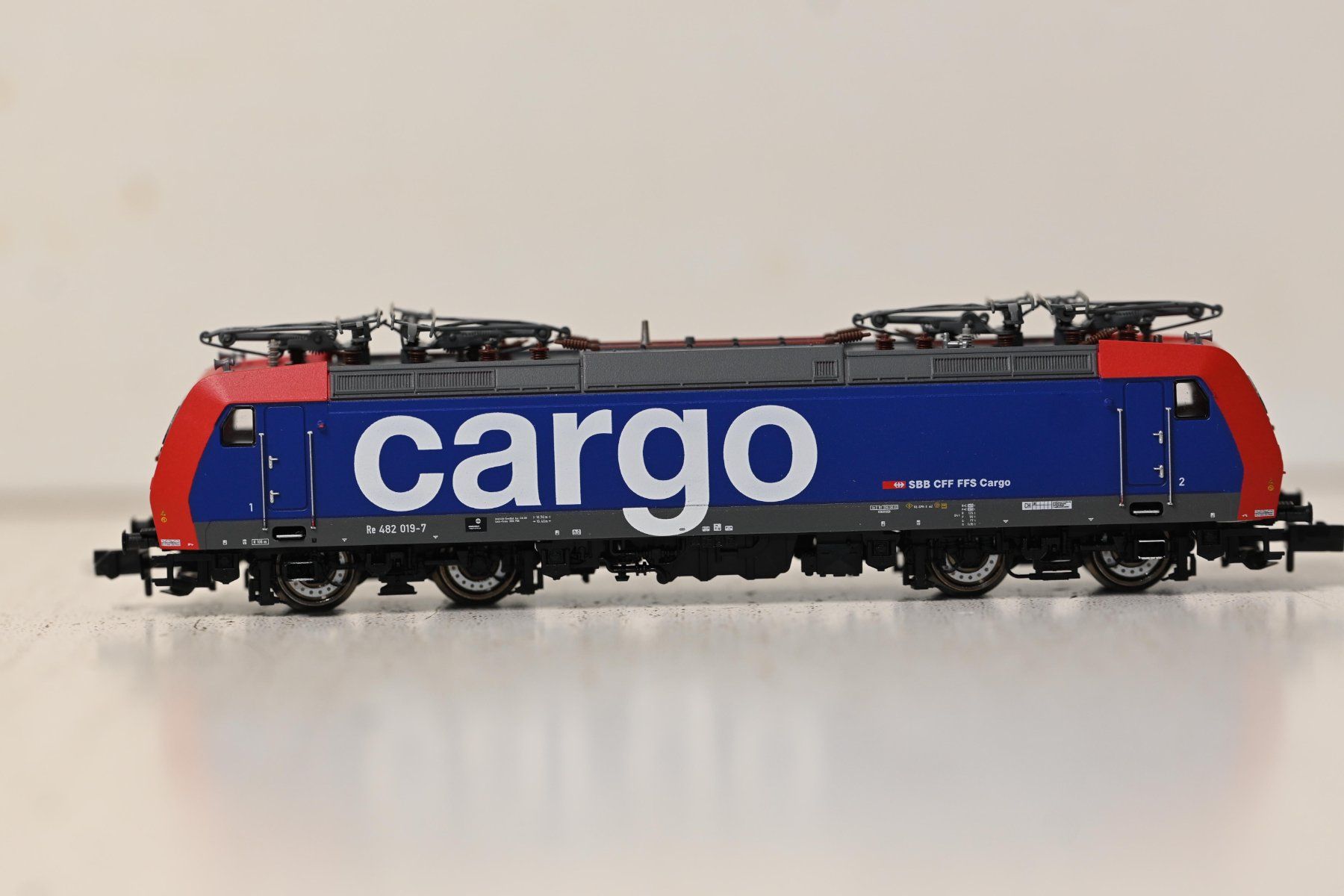 Fleischmann Modellini di ferrovie: BR 482 Cargo Fleischmann Spur N mit OVP , läuft – Usato da Laupen ZH venduto da Zmoewe 5