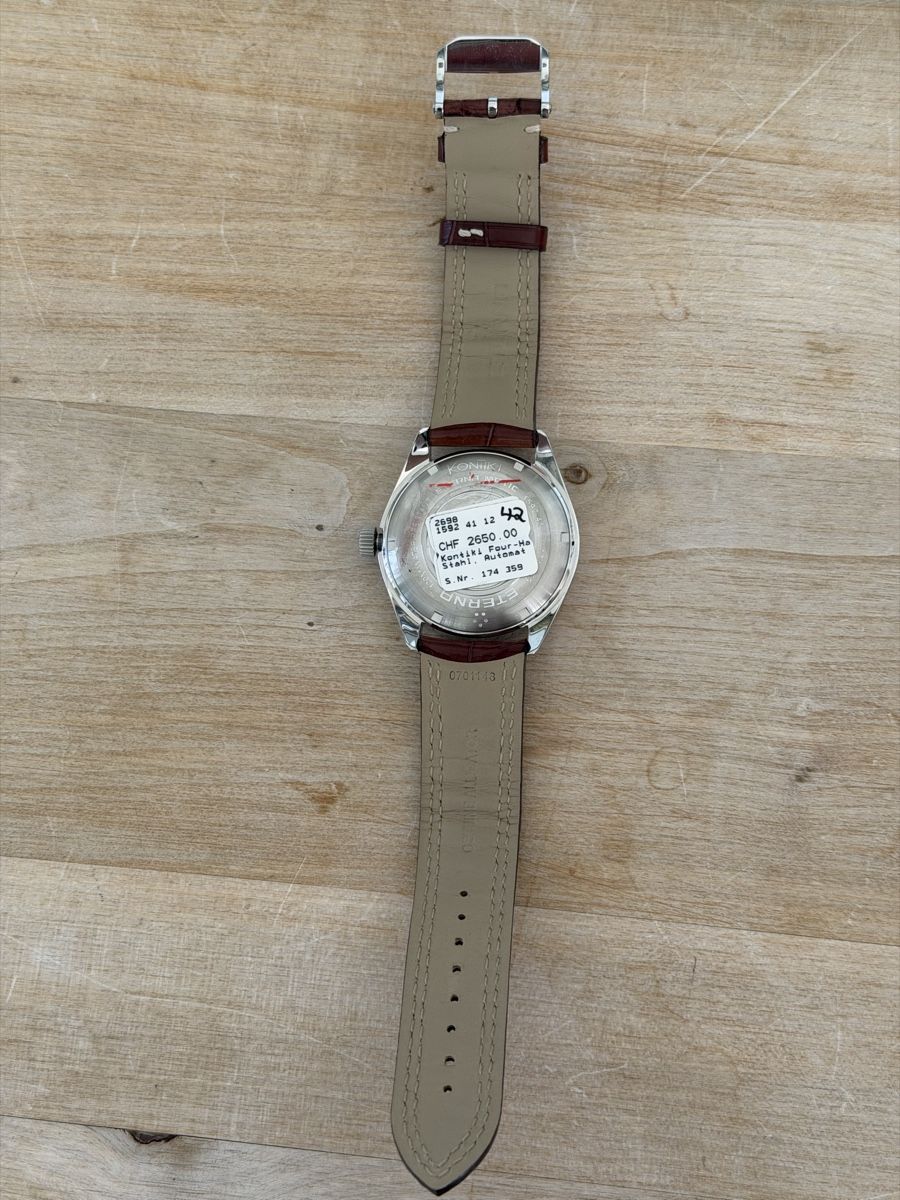 Eterna Orologi: Eterna Kontiki Armbanduhr NEU – Nuovo e nell'imballaggio originale da Schaffhausen venduto da oscarstahelag 1