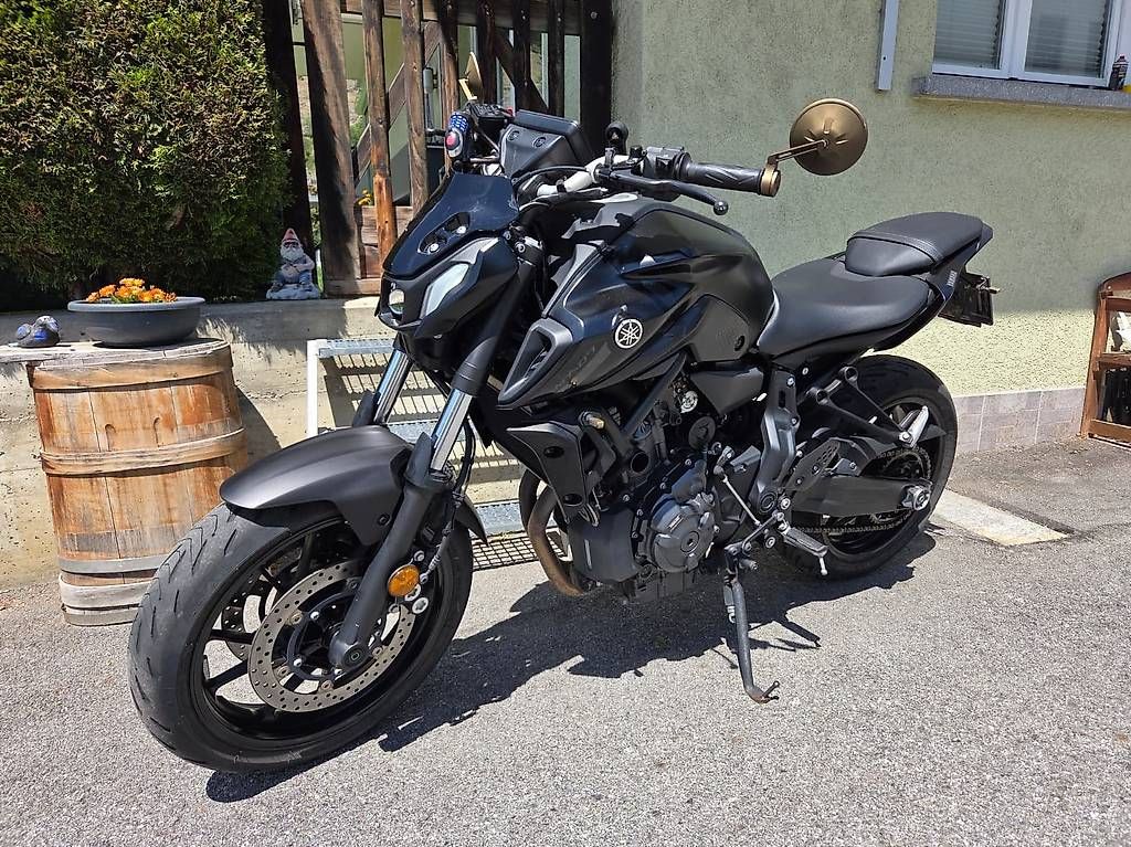 Yamaha Strasse: Yamaha MT07 2023 35kw [Nur 7000km] – Gebraucht aus Baltschieder von sal_wc9j