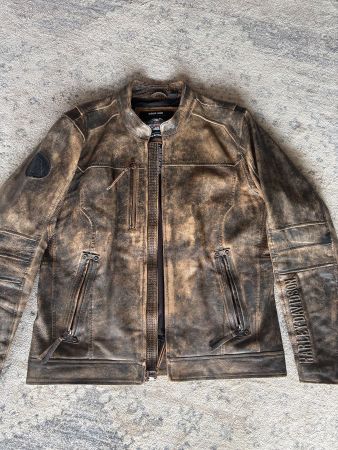 Harley-Davidson Lederjacke M / Vintage Look / Herbstjacke...