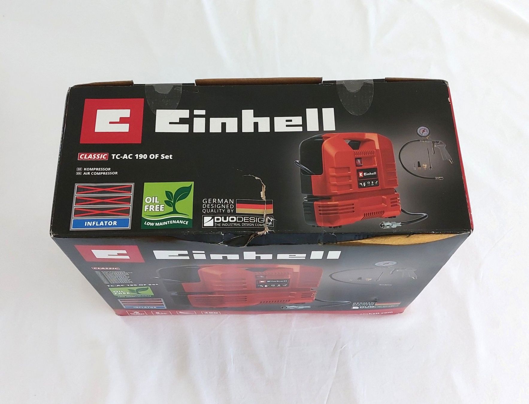 Einhell Compressori: Mobiler Einhell Kompressor TC-AC 190 mit Zubehör – Nuovo (secondo la descrizione) da Bergdietikon venduto da lop01 4