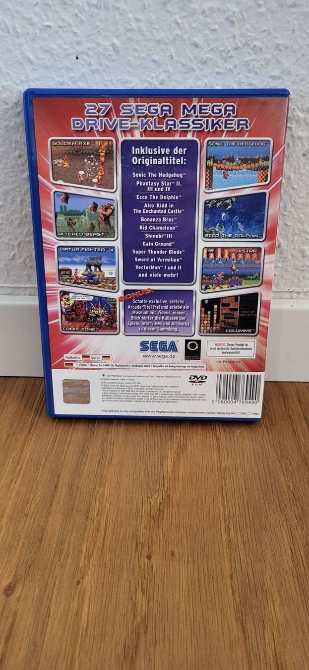 Sony Giochi: PS 2 - Sega Mega Drive Collection – Usato da Münsingen venduto da DigitaleSpielecke 1