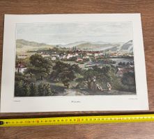 Winterthur Ansicht aus dem 19. Jh. alt Suisse