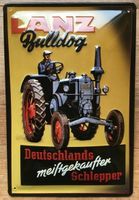 Blechschild 3D-LANZ BULLDOG-MEISTERVERKA