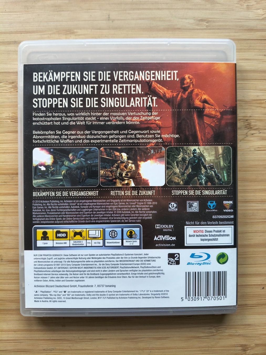 Jeux: Singularity (PS 3) – D'occasion à Riedholz par ste_96cd 1