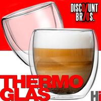 2er-Set Cappuccino Gläser THERMO-TRINKGLAS Trinkgläser