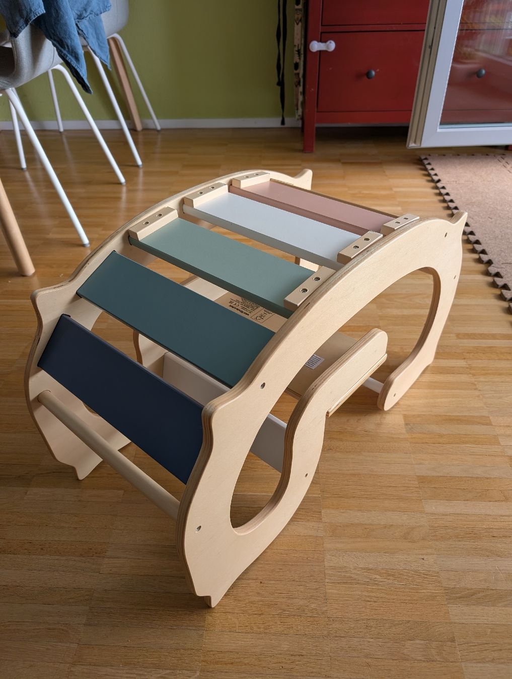 Spielzeuge: Vertbaudet bascule d'intérieur & jeu d'escalade – Gebraucht aus Meyrin von jes_yr5m