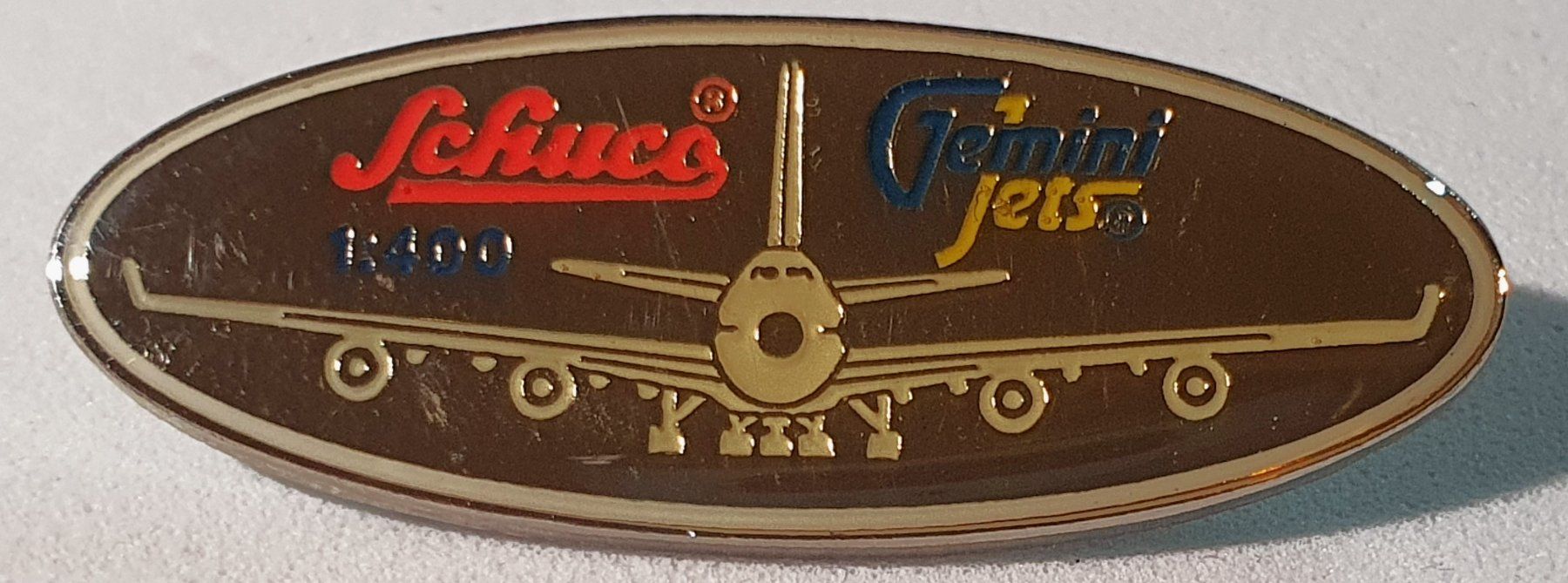 Kit di modellismo & Modellini statici: AA451 - Pin 2001 Schuco Gemini Jets 1:400 – Usato da Reinach BL venduto da Boston-Verkauf 2