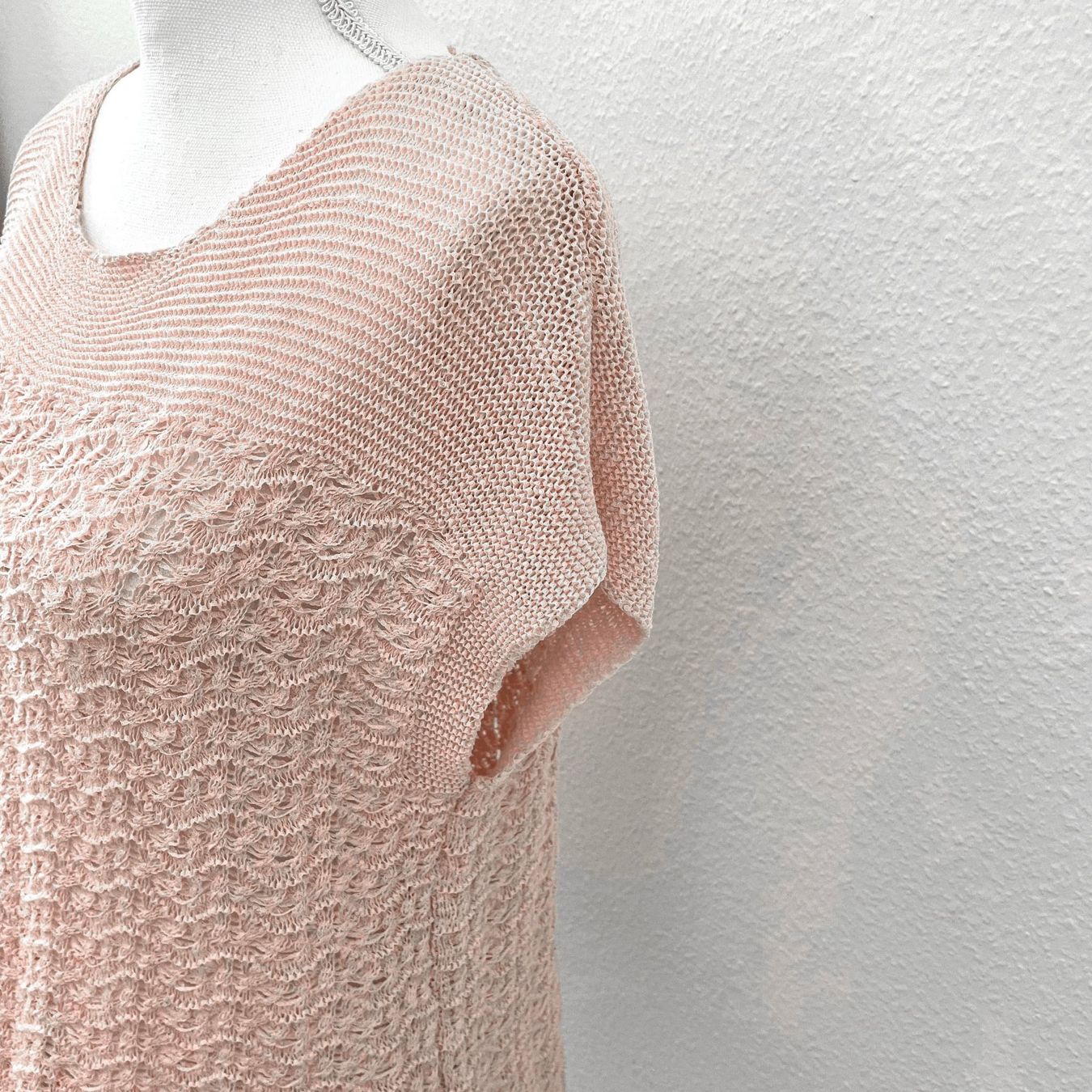 Shein Maglioni & Felpe: SHEIN Top Pull Rose Pâle Manches Courtes - Taille S – Usato da Vevey venduto da secondlifevevey 1