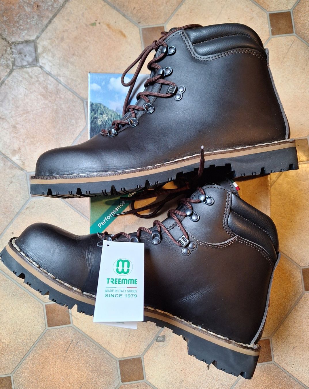 Scarpe da uomo: Treemme Hiking Boots Size 46 EU – Nuovo e nell'imballaggio originale da Basel venduto da OnutWOODLAND 5