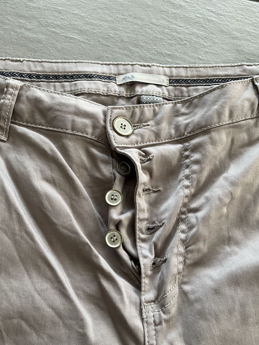 Nile Pantaloni: Nile Stoffhose Taube Gr. L – Usato da Herrenschwanden venduto da Kamel1 2