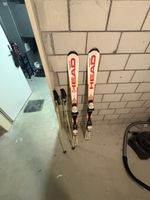 Skis and poles HEAD, with bindings, used condition