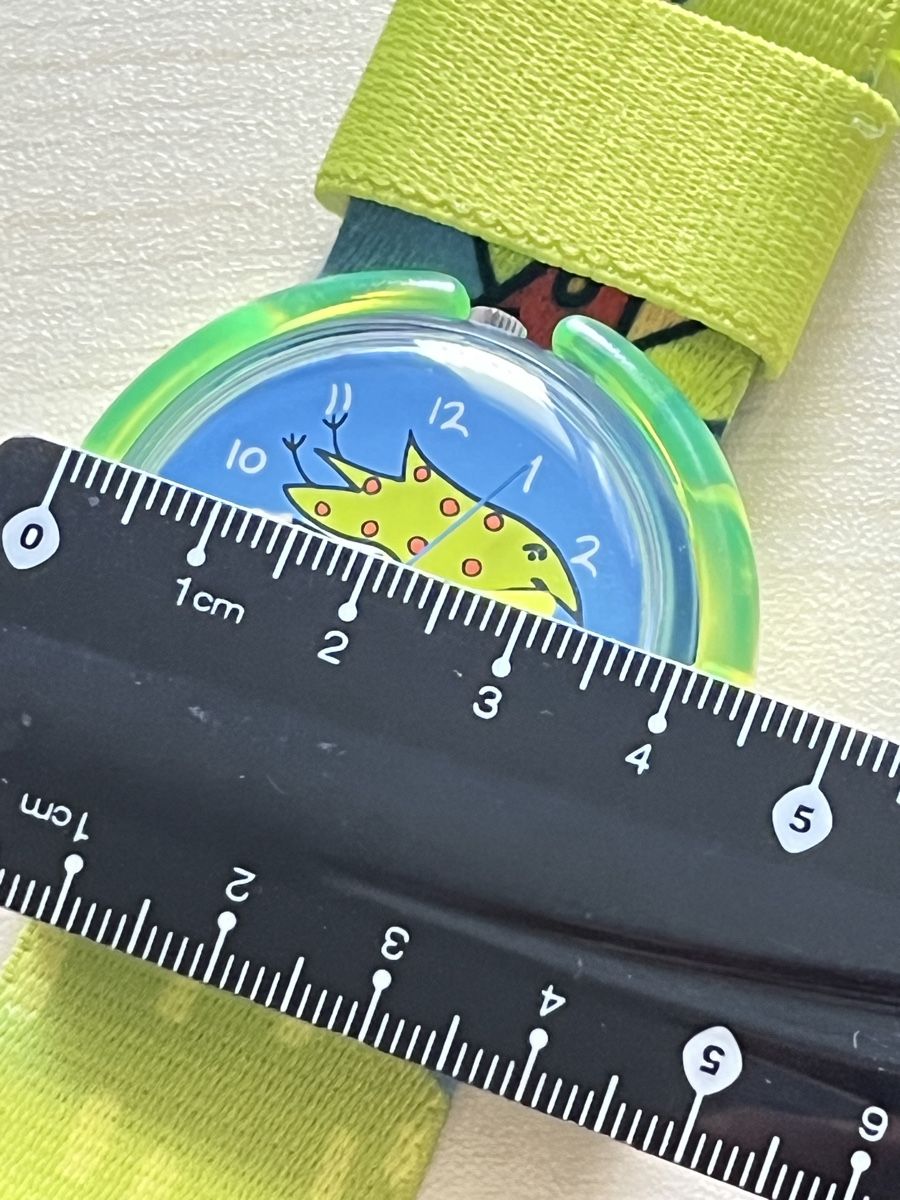 Swatch Orologi: Swatch POP Uhr, Gruen Blau   – Usato da Grenchen venduto da chththl 4