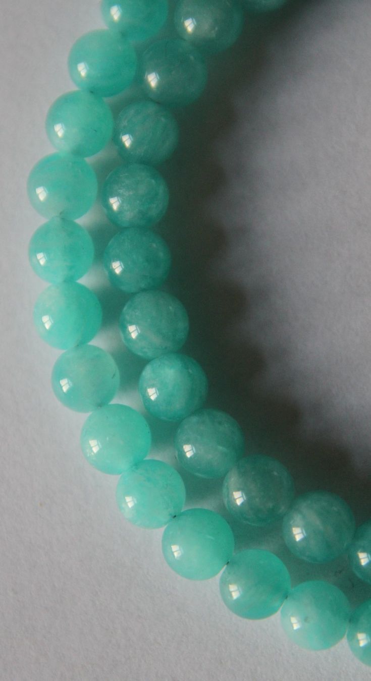 Ketten: NEU: Mosambique Amazonit Kette Collier Magnetverschluss – Neu (gemäss Beschreibung) aus Matten b. Interl von EdelsteineInterlaken 3