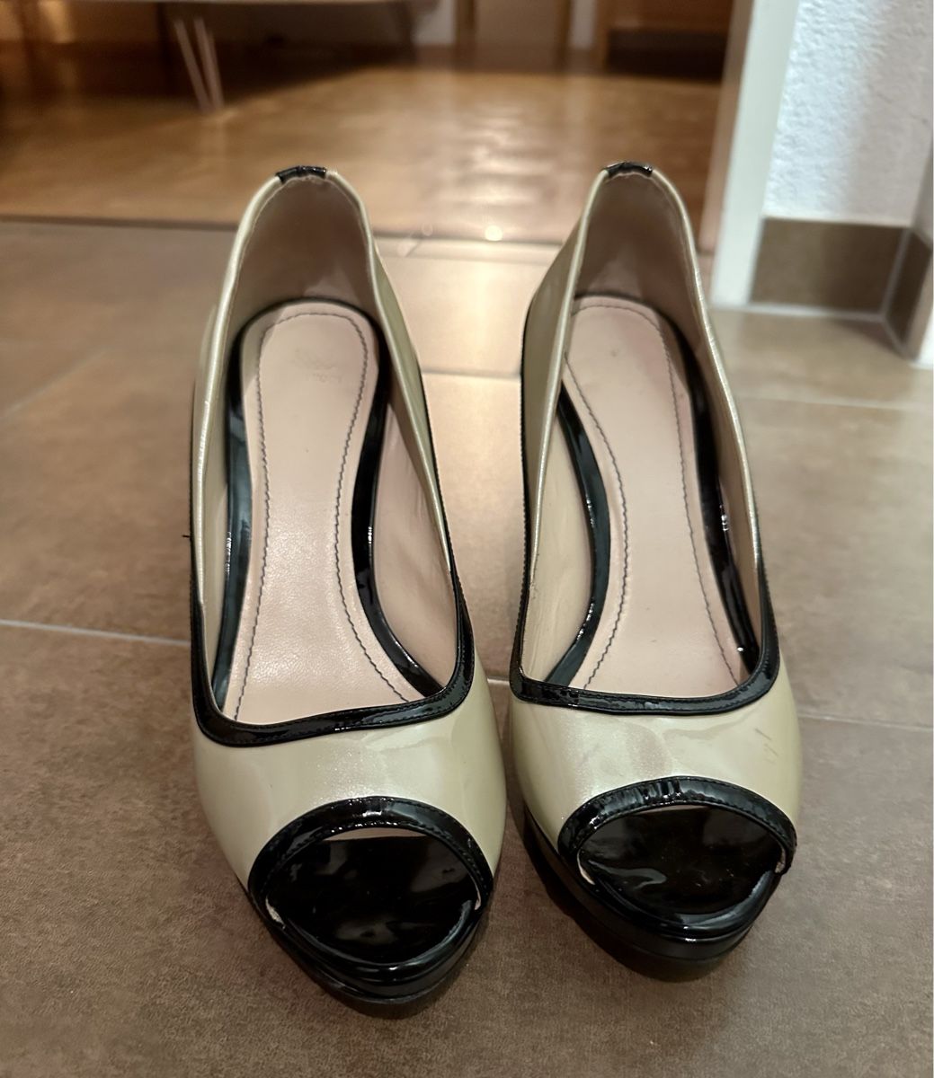 Navyboot Damenschuhe: Peeptoes Highheels im Rockabilly Style – Gebraucht aus Otelfingen von esmeralda1978