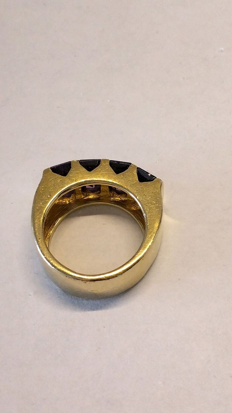 Ringe: Vergoldeter Ring mit CZ – Gebraucht aus Ittigen von amstraad 4