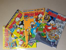 Micky Maus 4 Hefte von 2014 - Ehapa Verlag