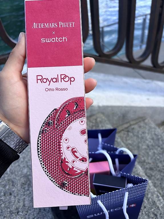 Montres: Swatch x AP - Otto Rosso - Royal Pop - full set  – D'occasion à Carouge GE par mvi_8xfx 1