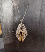 HALS KETTE MIT ANHÄNGER SILBER 800 925 HALSKETTE