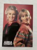 ABBA Vintage Postkarte Karte / Fan Souvenir Agnetha & Frida