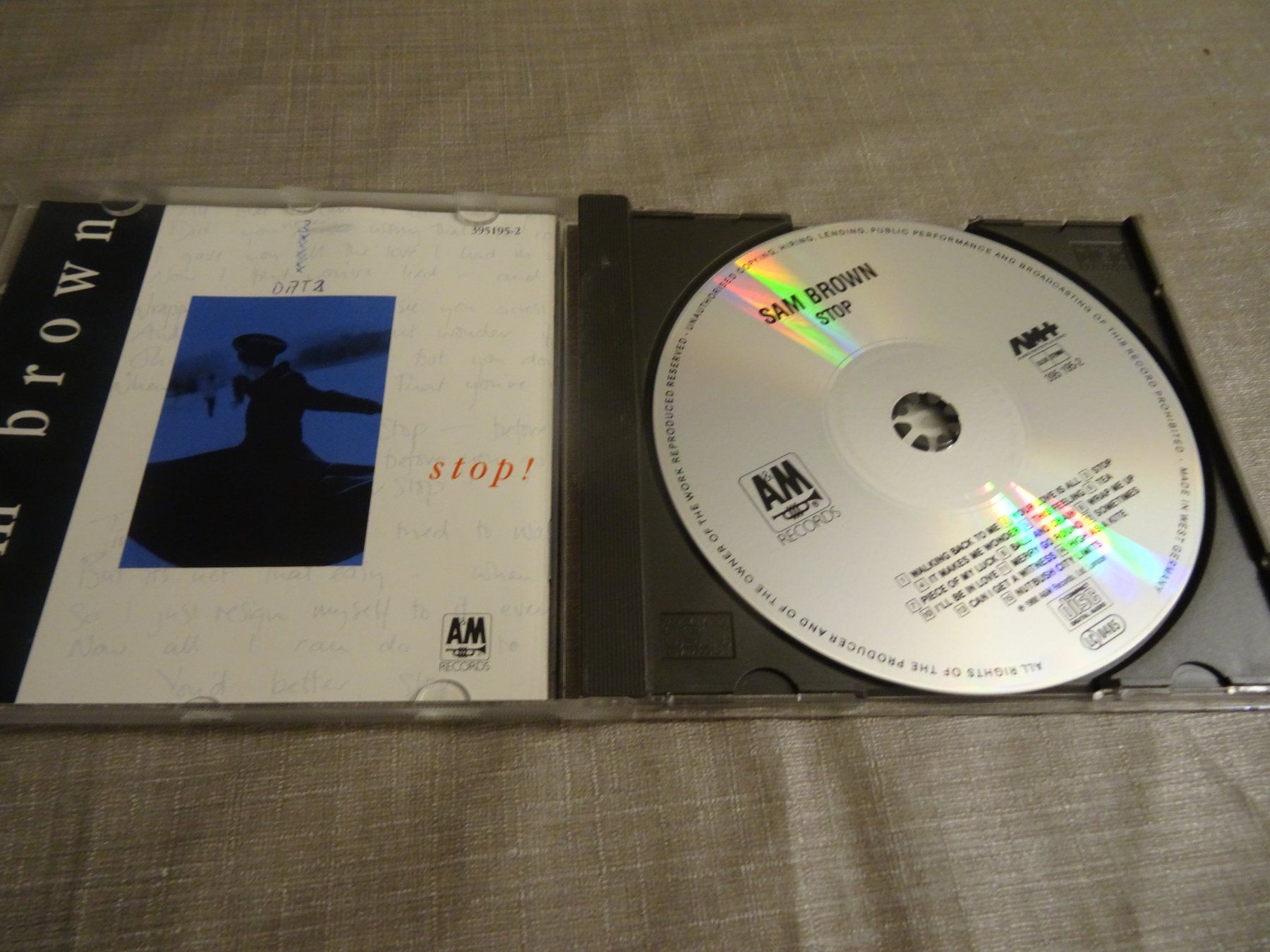 CD: Sam Brown - Stop! CD Album – Usato da Olten venduto da Disc-Ausverkauf 1