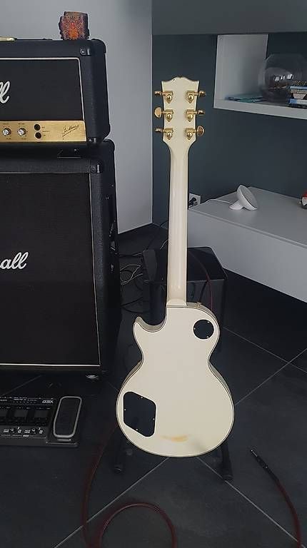 Gibson Strumenti musicali: Vendo Gibson Les Paul Custom White Alpine 1993 – Usato da Biasca venduto da navigatorev 4