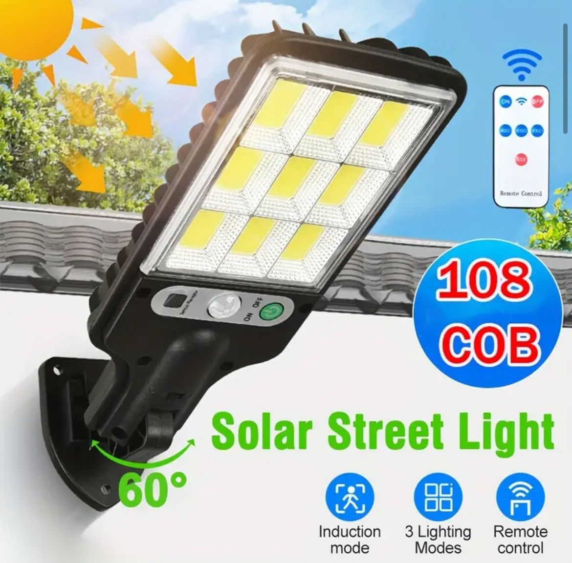 Lampen: Solarlampe LED für den Außenbereich – Neu und originalverpackt aus Novazzano von GioStore