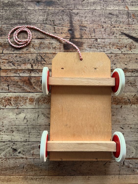 Jouets: Vintage Holz Chariot / Wagen Spielzeug – D'occasion à Hedingen par jackie74 2