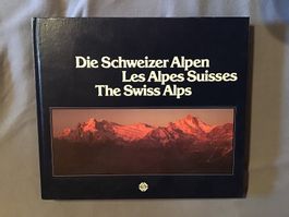 Alpen Buch "Die Schweizer Alpen" - deutsch, englisch, franzö