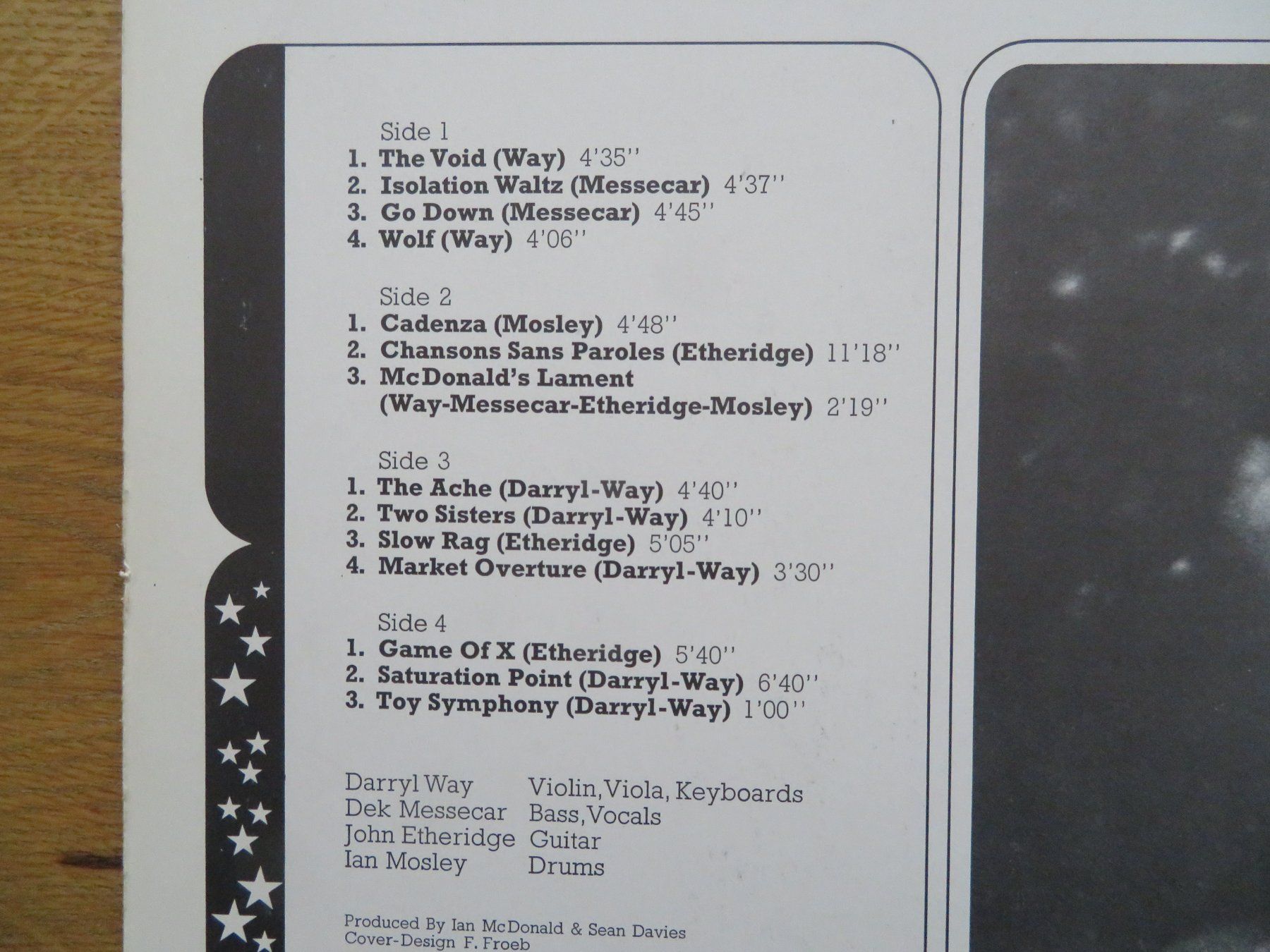 Dischi in vinile: ONE U TW0 DARRYL WAYS WOLF 2LPS – Nuovo (secondo la descrizione) da Zürich venduto da max_cp5f 1